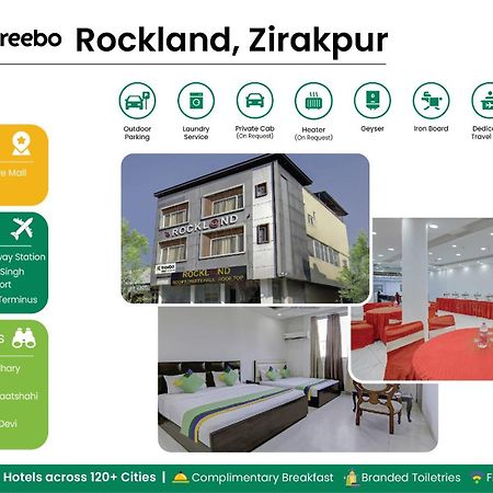 Treebo Rockland, Zirakpur Hotel Kültér fotó